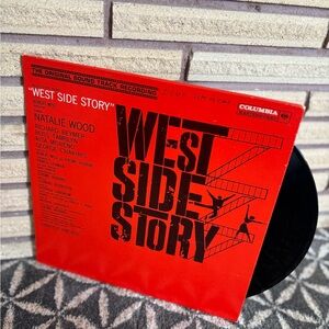 60's "West Side Story" Record - Original Soundtrack - 60's Movie - Sound Track